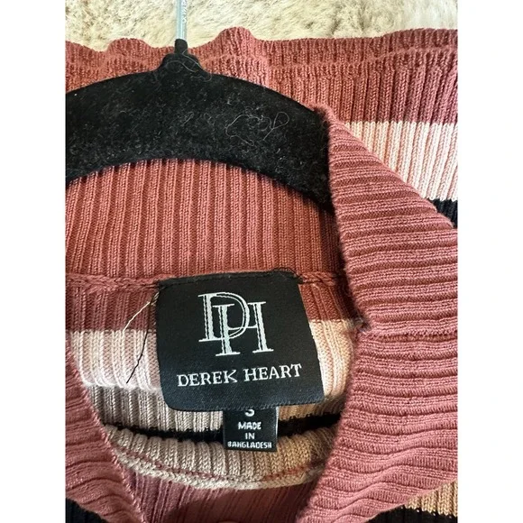 Derek Heart ribbed knit bodycon dress with long sleeves Size‎ S - Picture 13 of 15